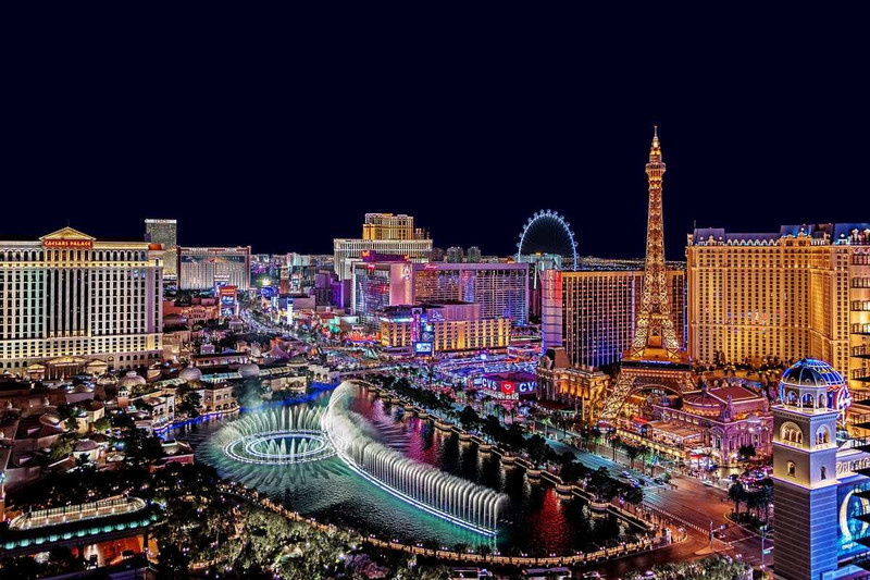 The famous Vegas Strip