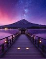 Serene Fuji scene