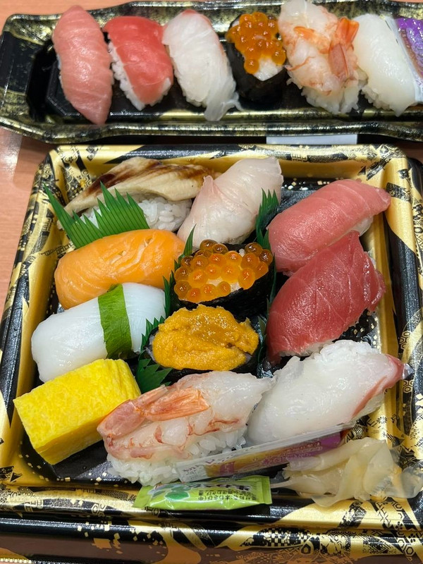 Supermarket sushi