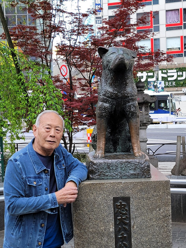 Hachiko visit, April 2024