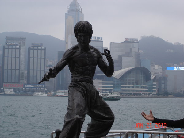 Bruce Lee at the Hong Kong Walk of Fame