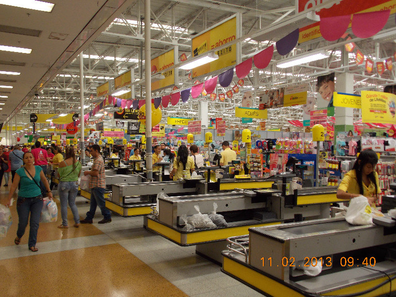 Medellin's version of Wal-Mart, only bigger