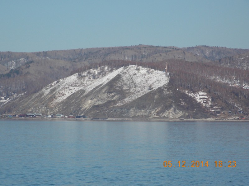 A Day After Snow at Lake Baikal