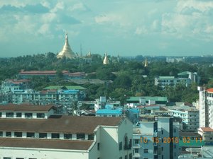 Shwedagon from the view from my room