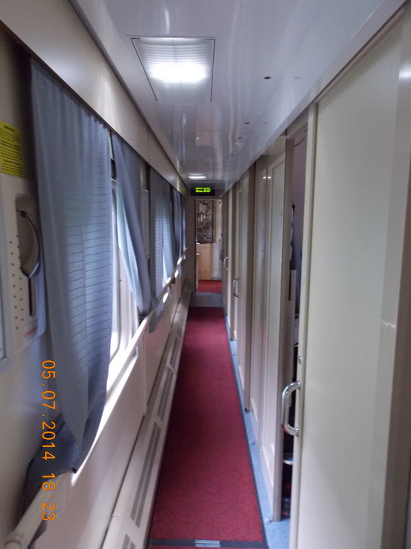 And a first class hallway