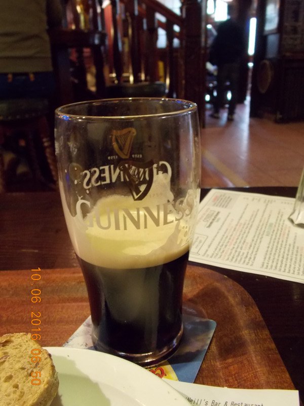 My First Guinness of the Trip