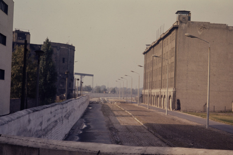 My view of East Berlin in 1971