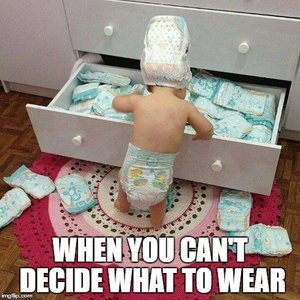 Where is that pink diaper??