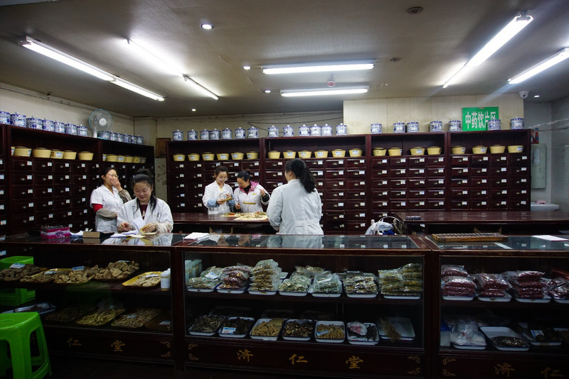 Traditional Chinese medicine store
