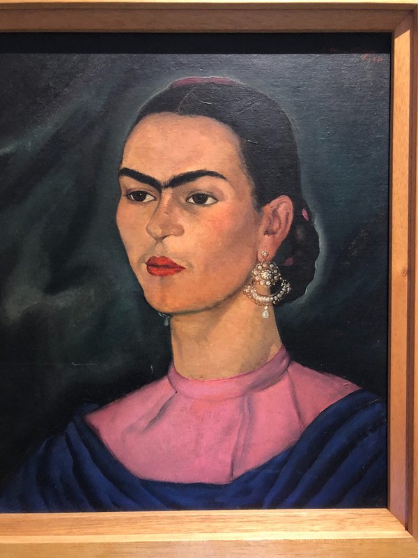 Frida doesn’t always considered herself pretty