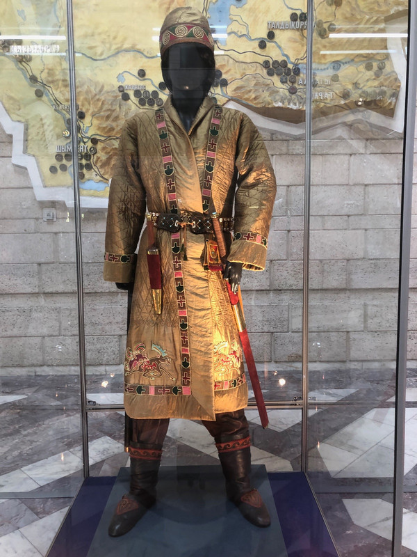 Golden Man at Central State Museum, Almaty, Kazakhstan