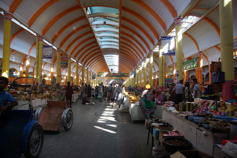 A huge bazaar with lots of goodies