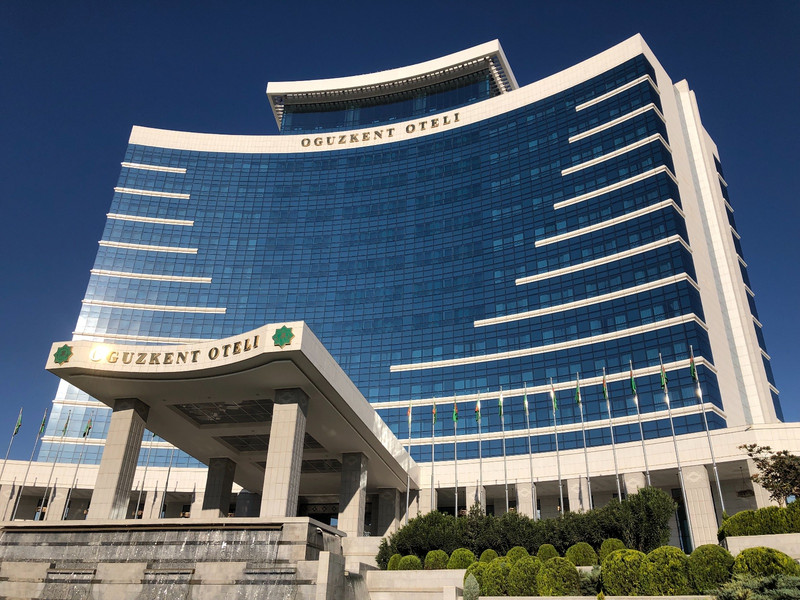 Oguzkent Hotel - our home at Ashgabat
