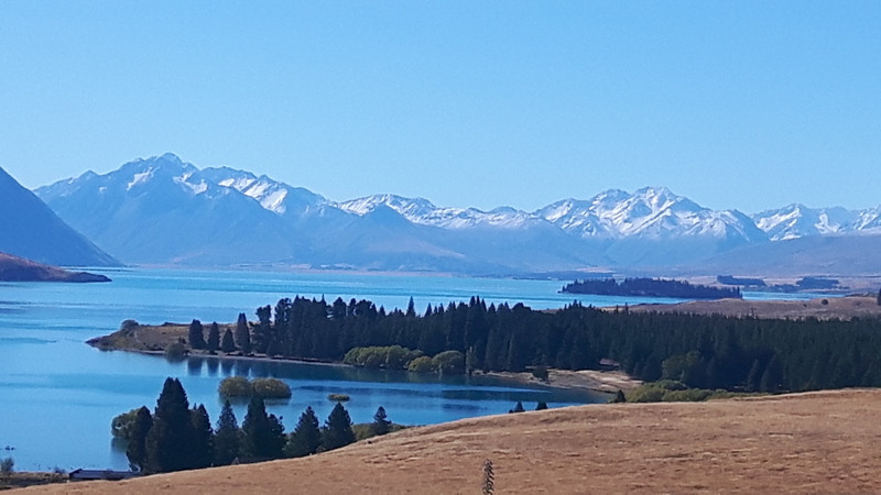 View from Tekapo at the start of the A2O