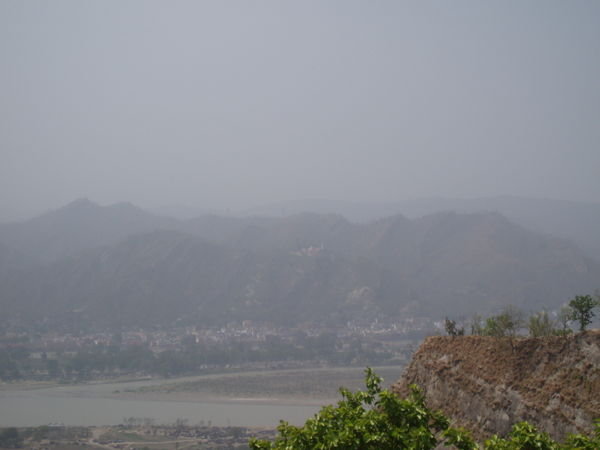 View from Chandi Devi temple
