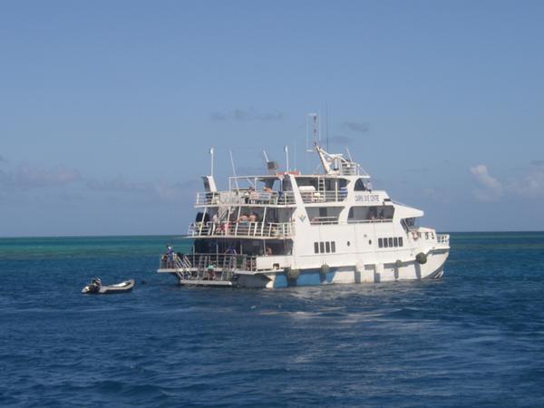 The Dive boat