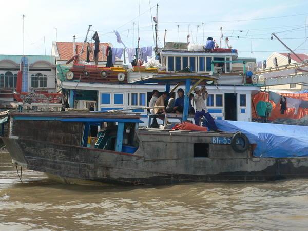 house boats on the Mekong Delta | Photo