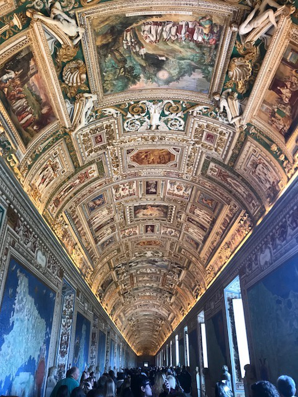 Ceiling in the Vatican 
