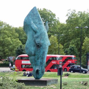 Interesting Sculpture near Marble Arch