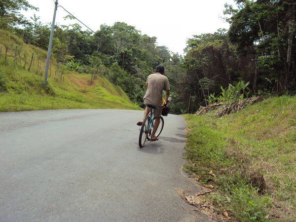 Cycling at Puerto Viejo