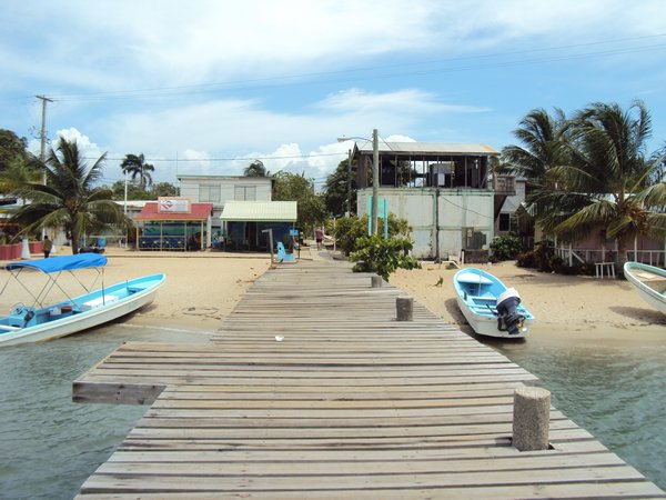 Placencia from the jetty