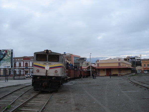 Riobamba train station