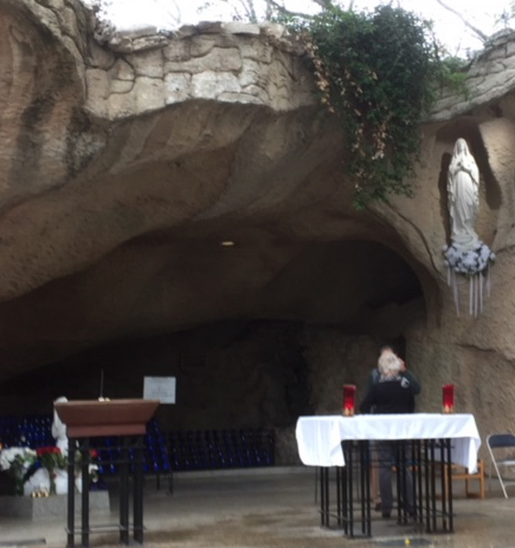 Mass at Grotto