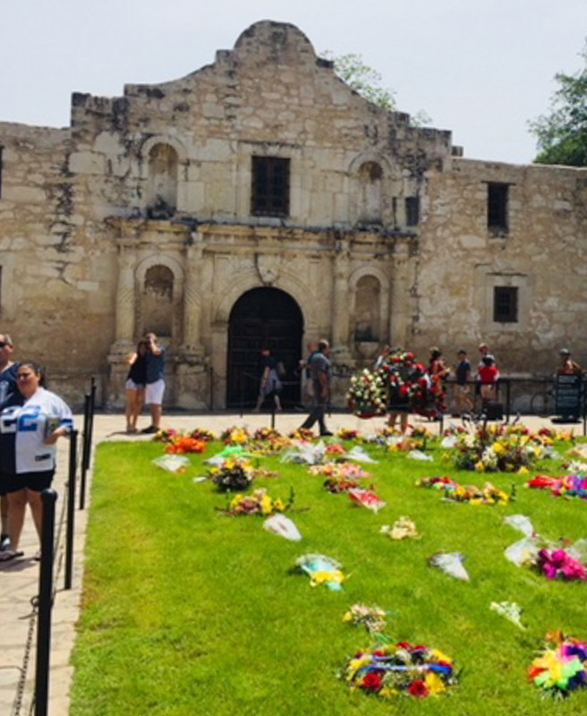 The Alamo - site of battle against Mexico