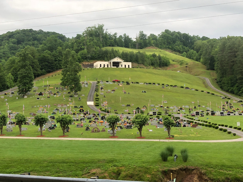 Huge graveyard 