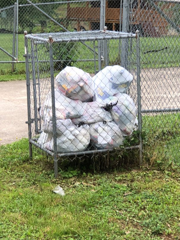 Kentucky trash can.