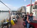 I shared the ferry with these Harley drivers.