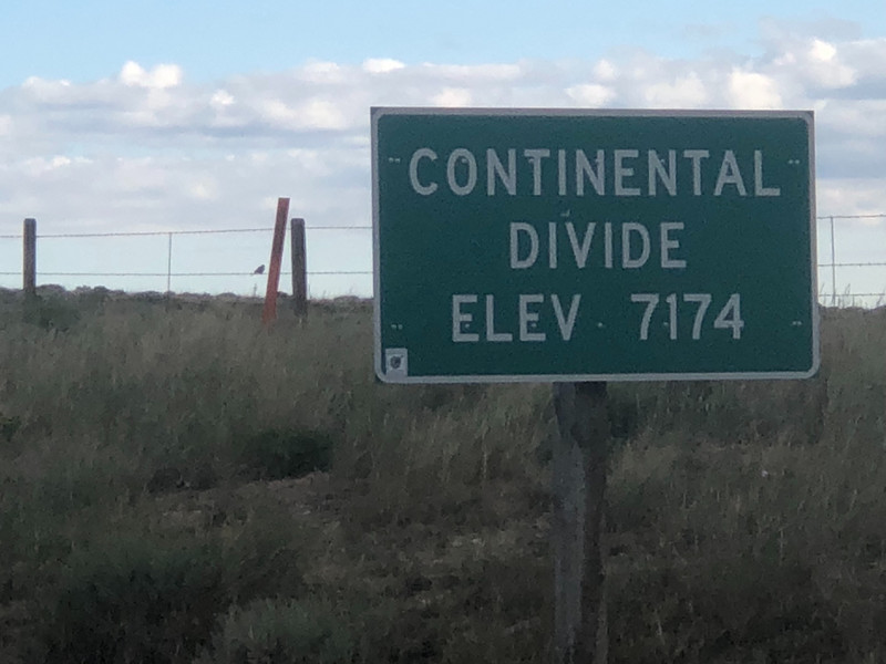 Very easy climb up to the Continental Divide 