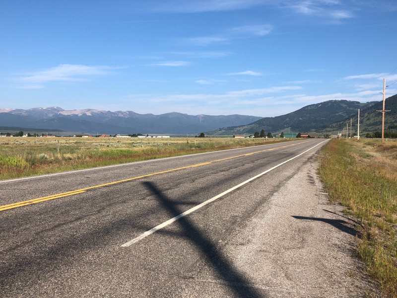 First look at Montana after leaving West Yellowstone 