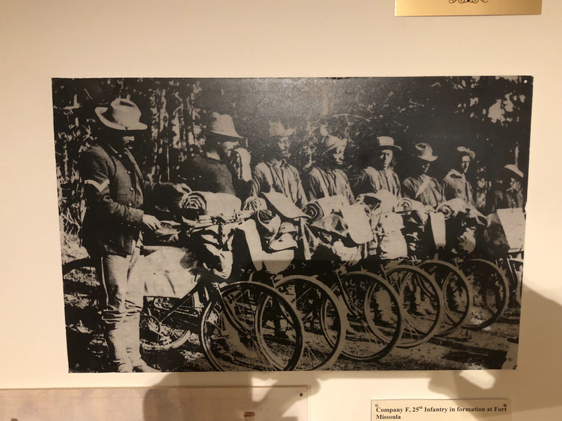 Picture of the 25th Infantry Bicycle Corps