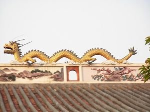 Roof at Temple of Confucus