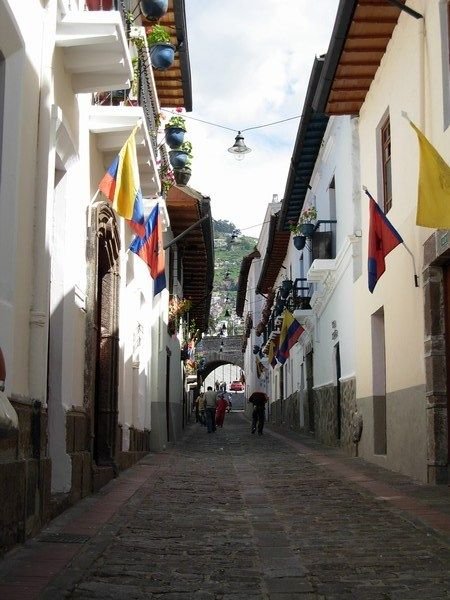 Calle La Ronda in Quito Old Town