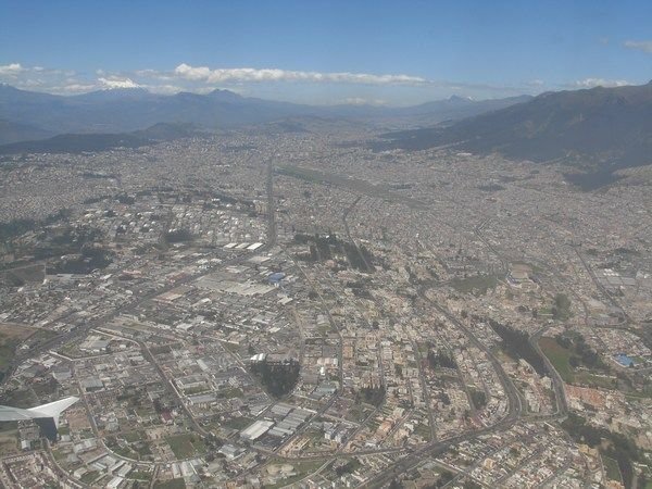 Leaving Quito