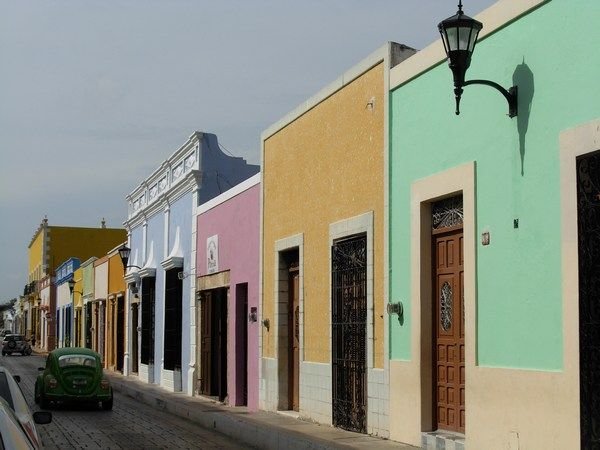 Typical Campeche street