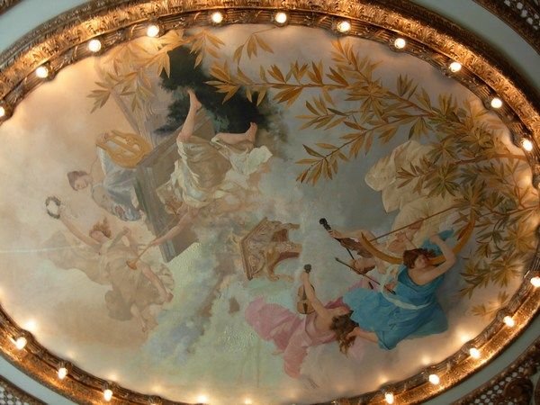 Macedonio Alcala Theatre ceiling
