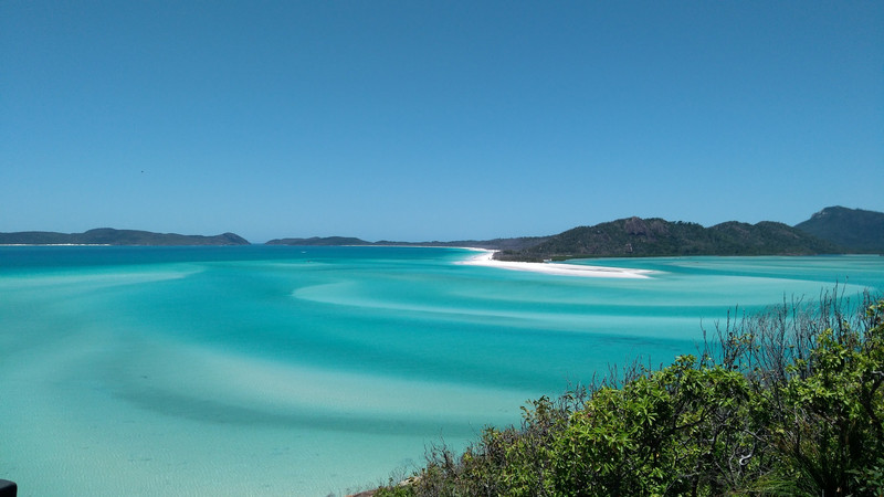 Whitehaven beach is beautiful beyond words
