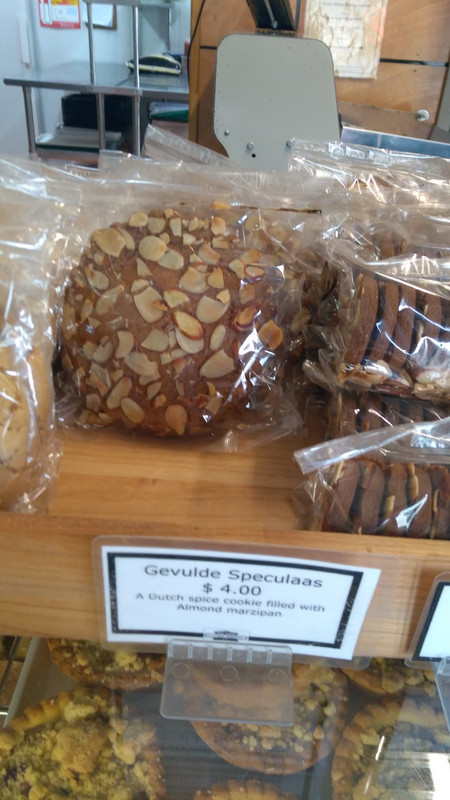 Gevulde speculaas at a Dutch bakery in Picton!