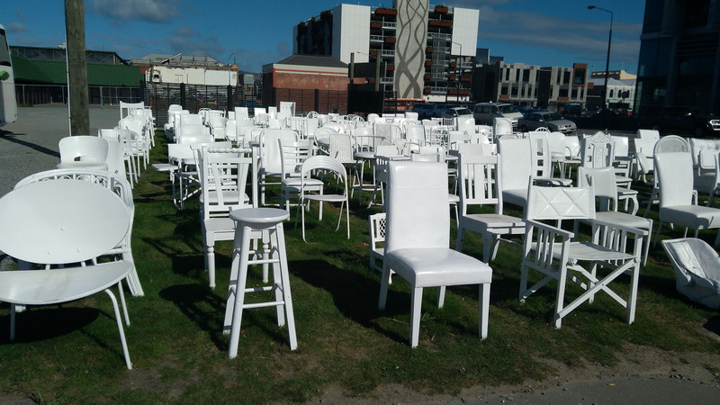 185 white chairs
