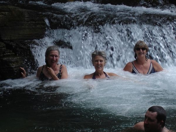 Helen, Jan and Sue at Berry Springs