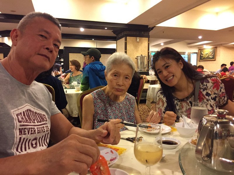 Singapore Family dinner 
