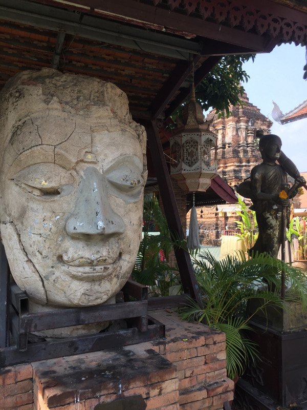 Face at a Wat -Chiangmai 