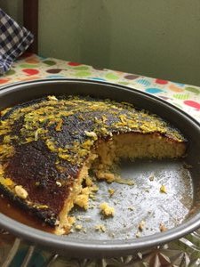 My lemon/ orange polenta cake