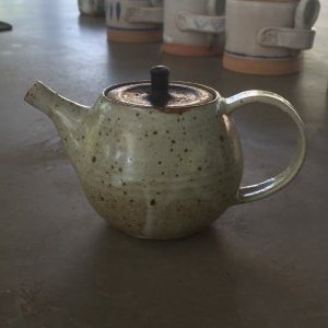 Not one of mine I’m afraid But I bought this beautiful little teapot by Jern.