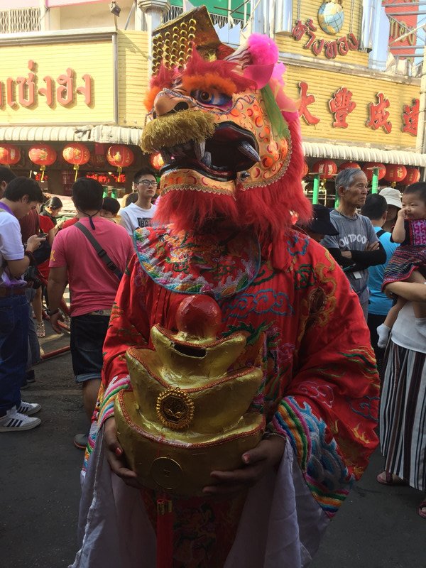 Chinese New Year in Chiangmai- I think this is the dog!