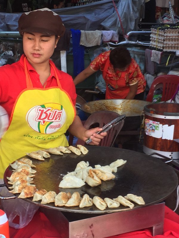Street food at Chinese New Year