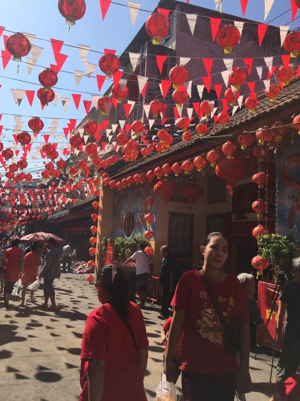 Chinese New Year and everyone is wearing red this year